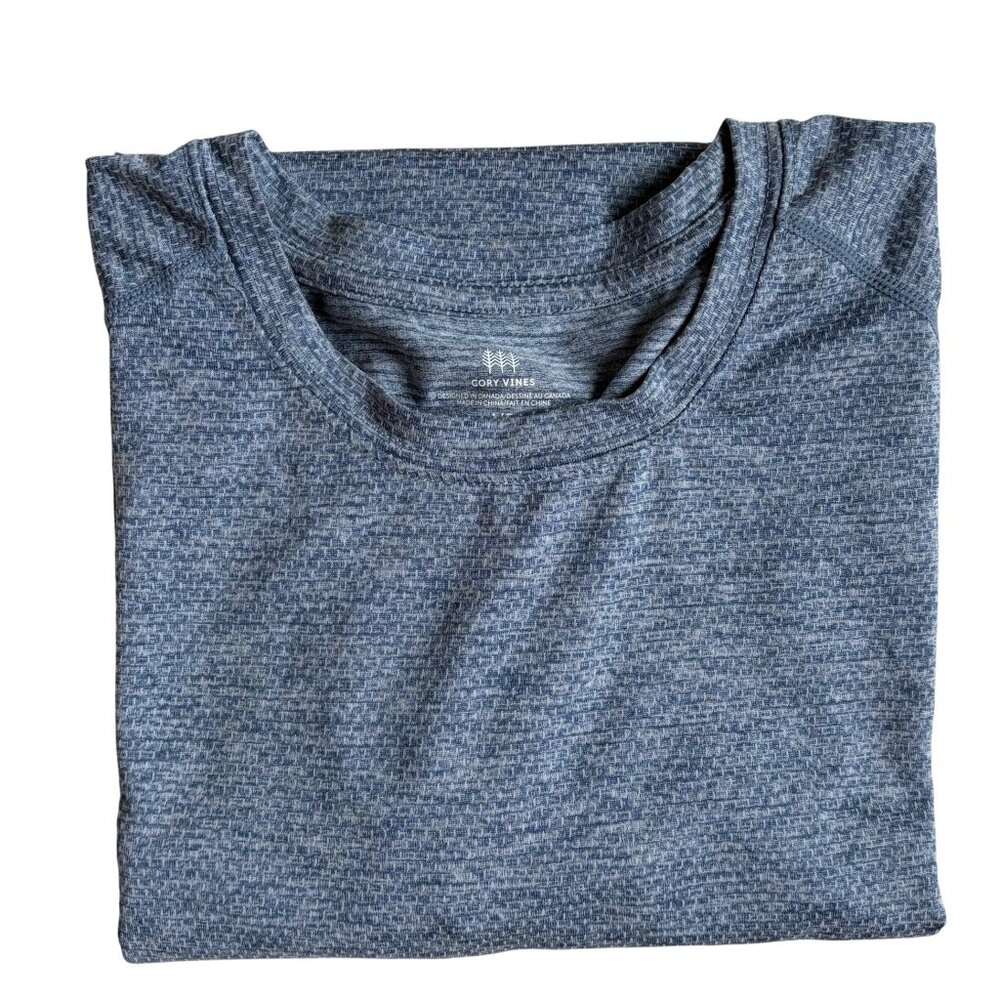 Cory Vines Men's Athletic Short-Sleeve T-Shirt (Light Blue) - Large